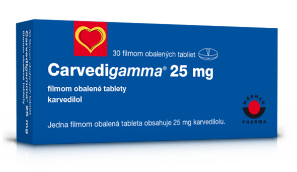Carvedigamma® 25 mg
